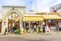 Bab Rahbat gate, Medina of Tangier Royalty Free Stock Photo