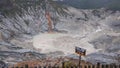 Tangkuban Parahu Crater view, lembang indonesia