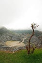 Tangkuban parahu volcano