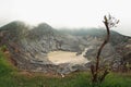 Tangkuban perahu volcano