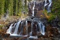 Tangle Falls - Jasper Park Royalty Free Stock Photo