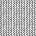 Tangled curved line seamless pattern. Handwritten doodles. Lines and shapes