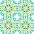 Tangled Lattice Pattern inspired by traditional arabic geometry