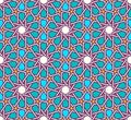 Tangled modern pattern, based on traditional oriental arabic patterns. Seamless vector background.