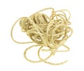 Tangled sisal rope Royalty Free Stock Photo