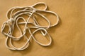 Tangled string