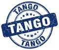 tango blue stamp