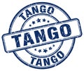 tango blue stamp