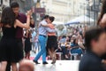 Tango in Bucharest streets