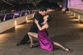 Tango couple performance in Buenos Aires