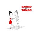 Tango couple poster