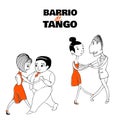 Tango couple poster