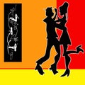 Tango Dance Royalty Free Stock Photo