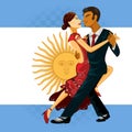 Tango Dance Royalty Free Stock Photo