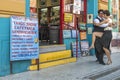 Tango dancer in Buenos Aires Royalty Free Stock Photo