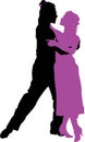 Tango Dancers 3 Royalty Free Stock Photo