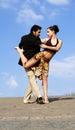 Tango dancers Royalty Free Stock Photo