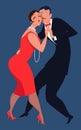 Tango dancers