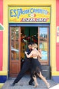 Tango dancers in Buenos Aires