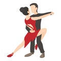 Tango icon, cartoon style
