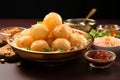 Tangy spheres Golgappa, panipuri, fuchka a subcontinental snack that tickles taste buds with delight