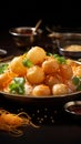 Tangy spheres Golgappa, panipuri, fuchka a subcontinental snack that tickles taste buds with delight