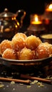 Tangy spheres Kacha aam ke ladoo, crispy and flavorful, a taste sensation