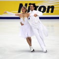 Tanith Belbin (USA) and Ben Agosto (USA) Royalty Free Stock Photo