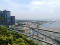 Tanjong Pagar Terminal Keppel Road PSA Martime from top view