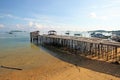 Tanjung Binga Fisherman`s Village in Belitung Royalty Free Stock Photo