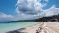 Tanjung Bira beach view with clear sky Royalty Free Stock Photo