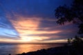 Tanjung Harapan Sunset Royalty Free Stock Photo