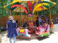 Tanjung Indonesia October 3, 2021, children's play
