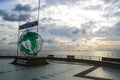 Tanjung Piai. Johor National Park, Malaysia. Most southern tip of mainland Eurasia Royalty Free Stock Photo