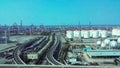 Tanjung Priok. The largest and busiest port in Indonesia Royalty Free Stock Photo