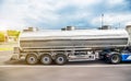 Tank for the carriage of liquid and dangerous goods Royalty Free Stock Photo