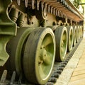 tank caterpillar. Tanks close up detail. Detail of Army Tank