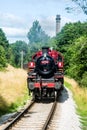 Tank engine on the Keighley and Worth Valley Railway, Yorkshire, UK