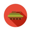 Tank Panzer Circle Icon