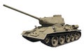 Tank T-34 Royalty Free Stock Photo