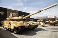 Tank T-90MS `Tagil`  at the exhibition of the International Military-Technical Forum `Army-2022`. Patriot Park, Odintsovo, Mos Royalty Free Stock Photo