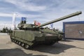 Tank T-14 on the platform `Armata` Royalty Free Stock Photo