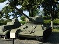 tank T-34 Royalty Free Stock Photo