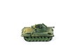 Toys Tank plastic on white background, War, fight army soldier t