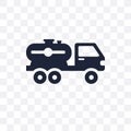 Tank truck transparent icon. Tank truck symbol design from Indus