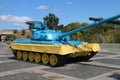 Tank in The Ukrainian State Museum of the Great Patriotic War in Kiev