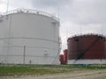 Tank the vertical steel. Capacities for storage of oil products