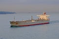 Tanker crude oil carrier ship Royalty Free Stock Photo