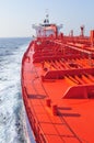 Tanker crude oil carrier ship Royalty Free Stock Photo