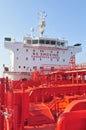 Tanker crude oil carrier ship